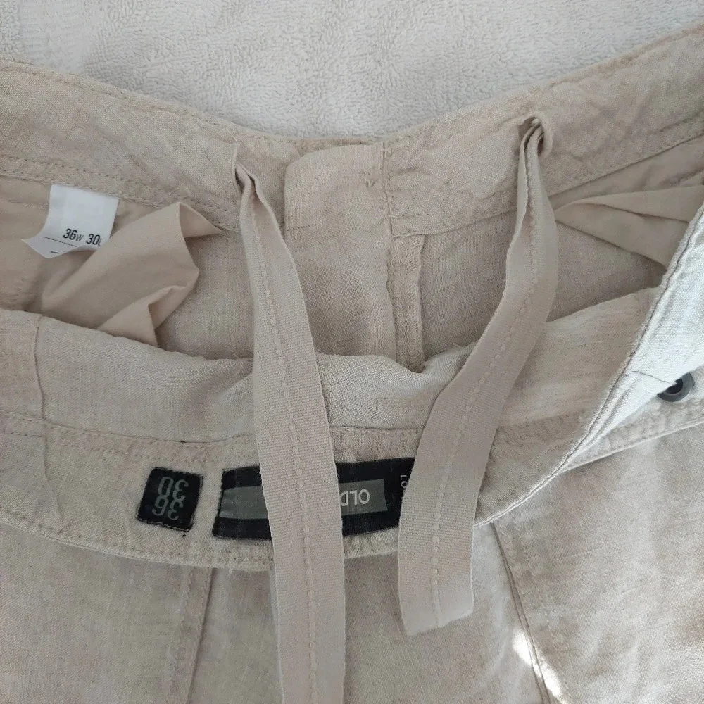 Old Navy Wide Leg Linen Pants Size‎ 36